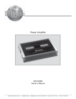 McIntosh MCC406M - Owners manual 